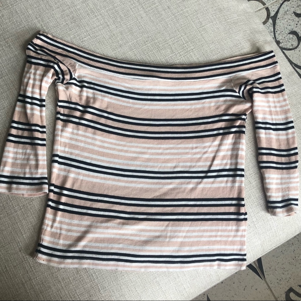 Vintage Off-the-Shoulder Top